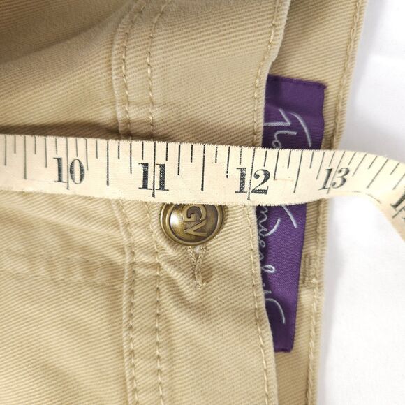 Gloria Vanderbilt Women's Sz 12 32x30 Beige Amanda High Rise Tapered Jeans - Picture 9 of 10